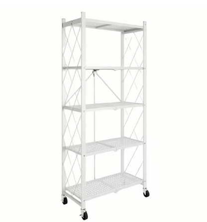 📦🏠 Organizador Metálico 4 Niveles con Ruedas