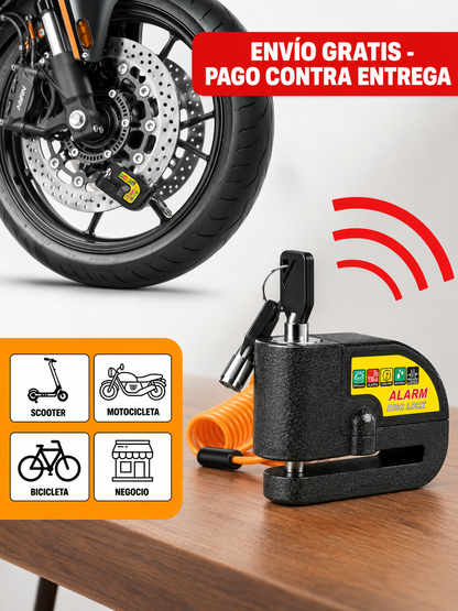 🚨Candado ANTI-ROBO Para Moto‼️
