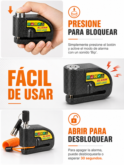 🚨Candado ANTI-ROBO Para Moto‼️