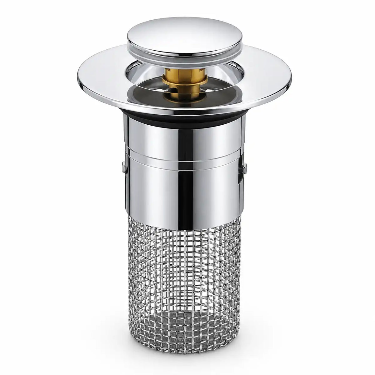 🚿 Par Filtro Atrapa-Pelos Anti-Tapones — Acero Inoxidable Edición Universal