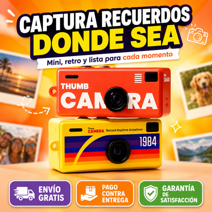 📸 Cámara Mini Retro — Captura Cada Momento Sin Perderte de Nada