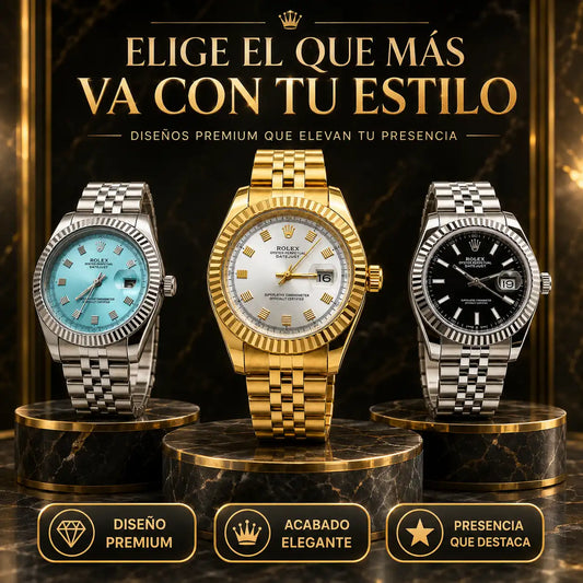 ⌚🖤 Reloj Ejecutivo – Presencia que se Nota
